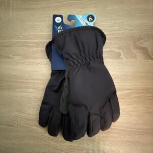 Isotoner Mens Medium Gloves Insulated Water-Resistant Touchscreen Compatible NEW